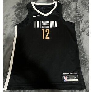 LARGE Nike Swingman Memphis Grizzlies Ja Morant City Edition Jersey Mens